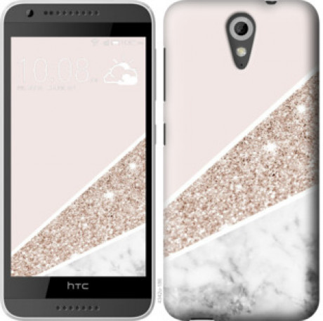 Чехол на HTC Desire 620G Пастельный мрамор &quot;4342u-187&quot;