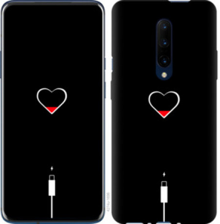 Чехол на OnePlus 7 Pro Подзарядка сердца &quot;4274u-1696&quot;