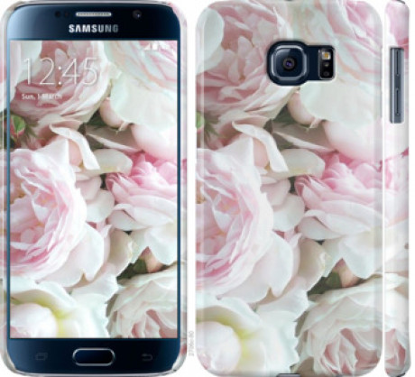 Чохол на Samsung Galaxy S6 G920 Півонії v2 &quot;2706c-80&quot;