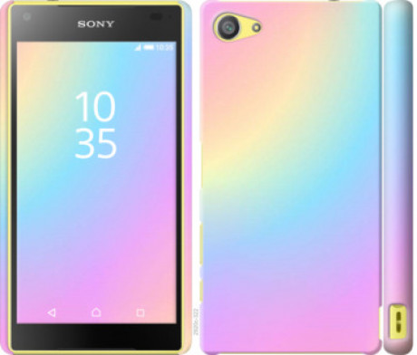 Чохол на Sony Xperia Z5 Compact E5823 Веселка 2 &quot;2920c-322&quot;