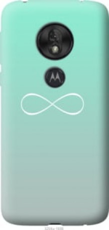 Чехол на Motorola Moto G7 Play Знак бесконечности &quot;3204u-1656&quot;