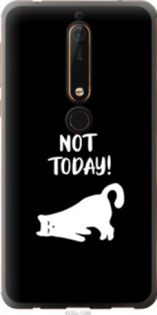 Чехол на Nokia 6 2018 Уставший кот &quot;4535u-1386&quot;
