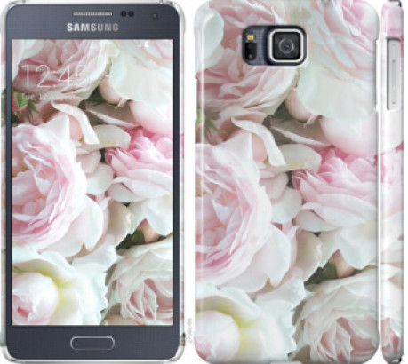 Чохол на Samsung Galaxy Alpha G850F Півонії v2 &quot;2706c-65&quot;