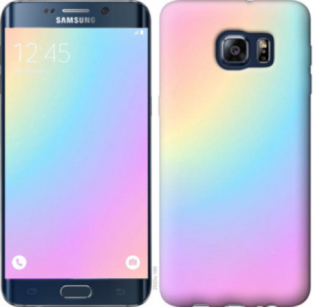 Чехол на Samsung Galaxy S6 Edge Plus G928 Радуга 2 &quot;2920u-189&quot;