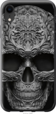 Чехол на iPhone XR skull-ornament &quot;4101u-1560&quot;