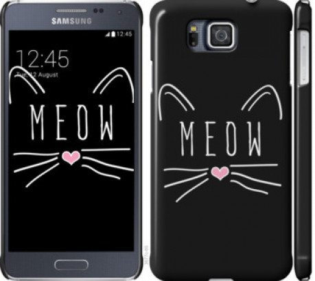 Чохол на Samsung Galaxy Alpha G850F Kitty &quot;3677c-65&quot;