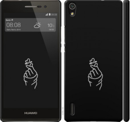 Чехол на Huawei Ascend P7 Love You &quot;4298c-49&quot;