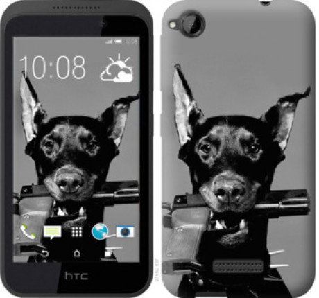 Чохол на HTC Desire 320 Доберман &quot;2745u-497&quot;