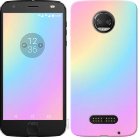 Чехол на Motorola Moto G5 PLUS Радуга 2 &quot;2920u-1038&quot;