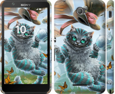 Чохол на Sony Xperia E4 Dual E2115 Чеширський Кіт 2 &quot;3993c-87&quot;