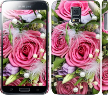 Чохол на Samsung Galaxy S5 Duos SM G900FD Ніжність &quot;2916c-62&quot;