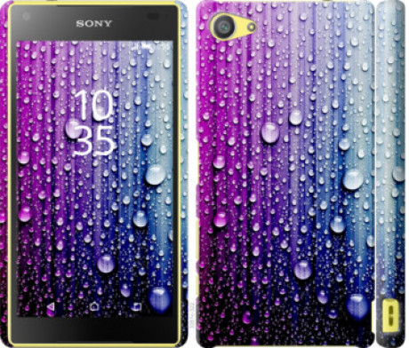 Чохол на Sony Xperia Z5 Compact E5823 Краплини води &quot;3351c-322&quot;