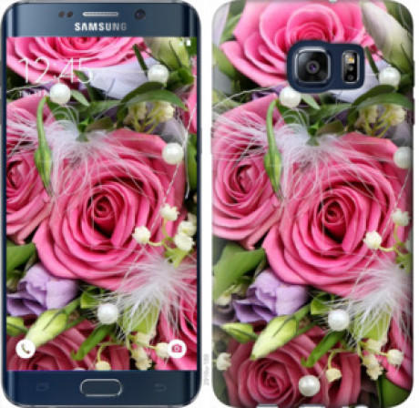 Чехол на Samsung Galaxy S6 Edge Plus G928 Нежность &quot;2916u-189&quot;