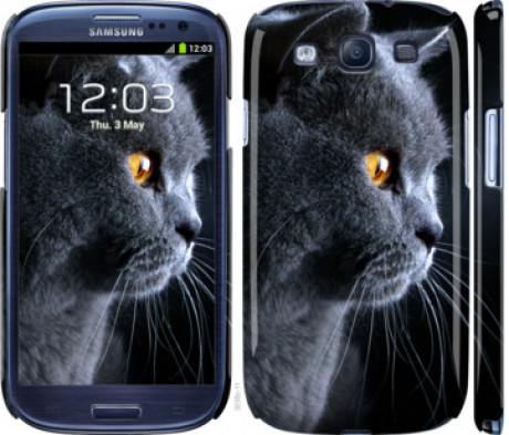 Чохол на Samsung Galaxy S3 i9300 Гарний кіт &quot;3038c-11&quot;