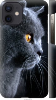 Чохол на iPhone 12 Mini Гарний кіт &quot;3038c-2071&quot;