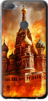 Чохол на HTC Desire 12 Plus Кремль у вогні &quot;5626u-1485&quot;