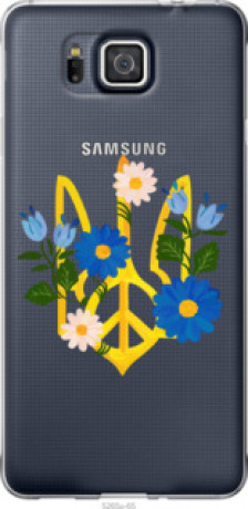 Чехол на Samsung Galaxy Alpha G850F Герб v3 &quot;5265u-65&quot;