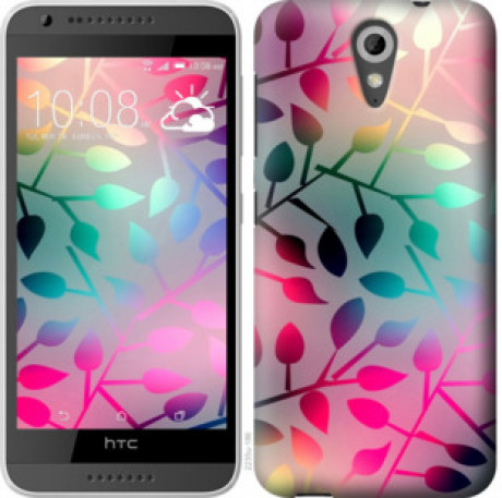 Чехол на HTC Desire 620G Листья &quot;2235u-187&quot;