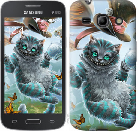 Чехол на Samsung Galaxy Core Plus G3500 Чеширский кот 2 &quot;3993u-359&quot;