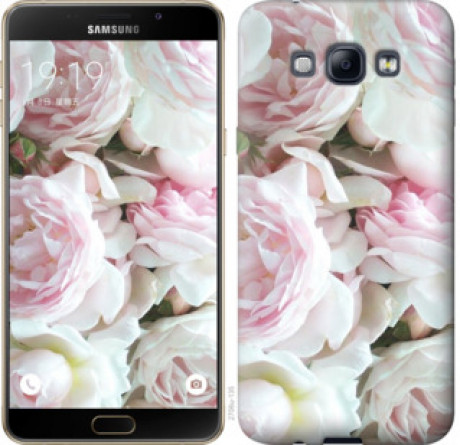 Чехол на Samsung Galaxy A8 A8000 Пионы v2 &quot;2706u-135&quot;