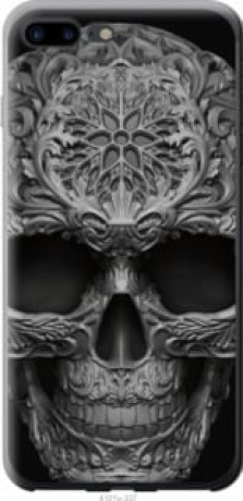 Чехол на iPhone 8 Plus skull-ornament &quot;4101u-1032&quot;