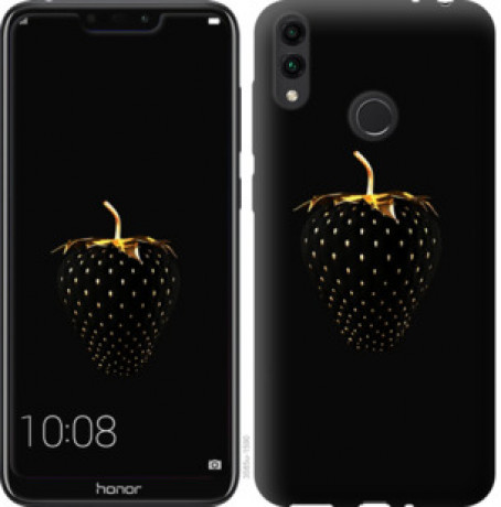 Чехол на Huawei Honor 8C Черная клубника &quot;3585u-1590&quot;