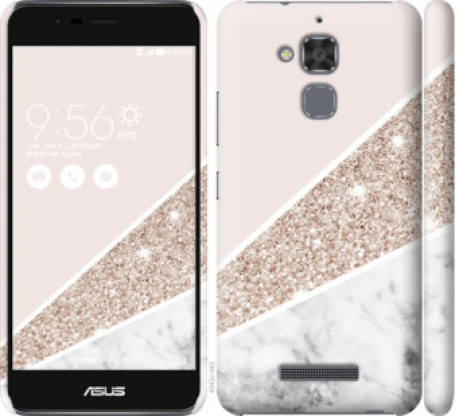 Чохол на Asus Zenfone 3 Max ZC520TL Пастельний мармур &quot;4342c-442&quot;