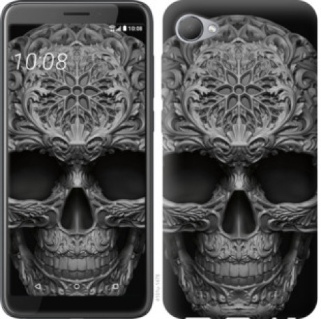 Чехол на HTC Desire 12 skull-ornament &quot;4101u-1476&quot;