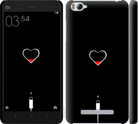 Чохол на Xiaomi Mi4c Підзарядка серця &quot;4274c-178&quot;