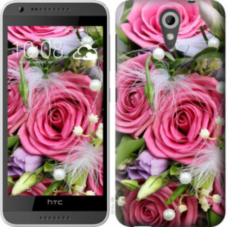 Чехол на HTC Desire 620G Нежность &quot;2916u-187&quot;