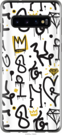 Чехол на Samsung Galaxy S10 Graffiti art &quot;4355u-1640&quot;