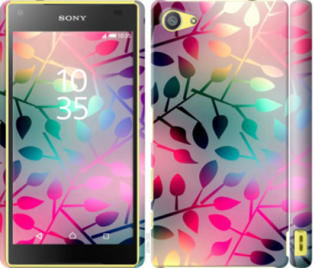 Чохол на Sony Xperia Z5 Compact E5823 Листя &quot;2235c-322&quot;