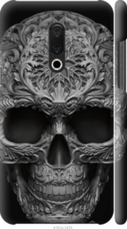 Чехол на Meizu 15 Plus skull-ornament &quot;4101m-1473&quot;