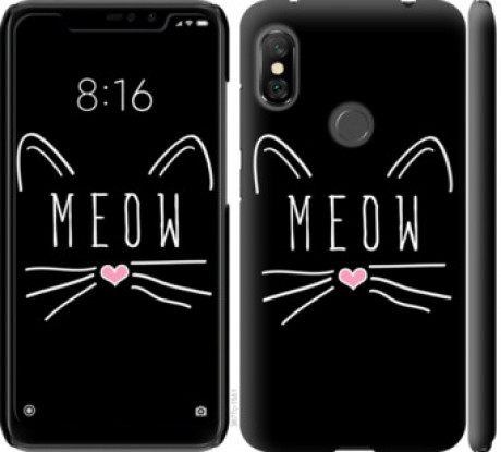 Чохол на Xiaomi Redmi Note 6 Pro Kitty &quot;3677c-1551&quot;