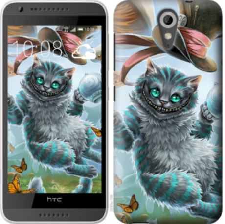 Чехол на HTC Desire 620G Чеширский кот 2 &quot;3993u-187&quot;