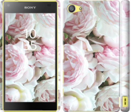 Чохол на Sony Xperia Z5 Compact E5823 Півонії v2 &quot;2706c-322&quot;