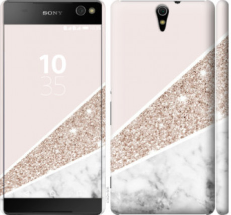 Чохол на Sony Xperia C5 Ultra Dual E5533 Пастельний мармур &quot;4342c-506&quot;