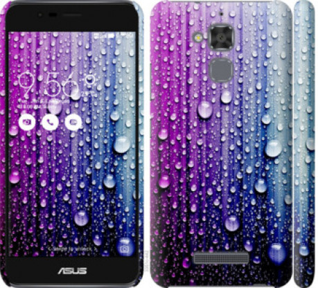 Чохол на Asus Zenfone 3 Max ZC520TL Краплини води &quot;3351c-442&quot;