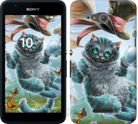 Чохол на Sony Xperia E4g Чеширський Кіт 2 &quot;3993u-326&quot;