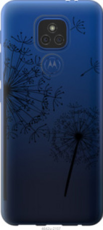 Чехол на Motorola E7 Plus Одуванчики &quot;4642u-2107&quot;