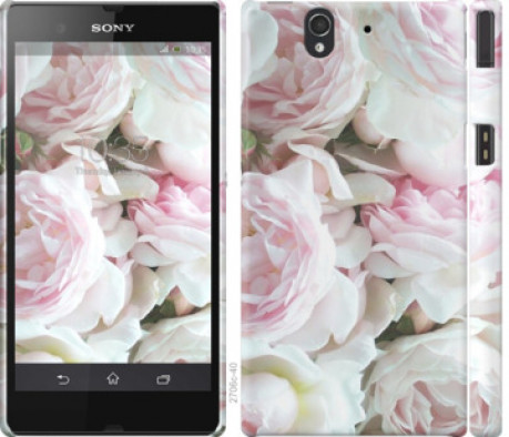 Чохол на Sony Xperia Z C6602 Півонії v2 &quot;2706c-40&quot;