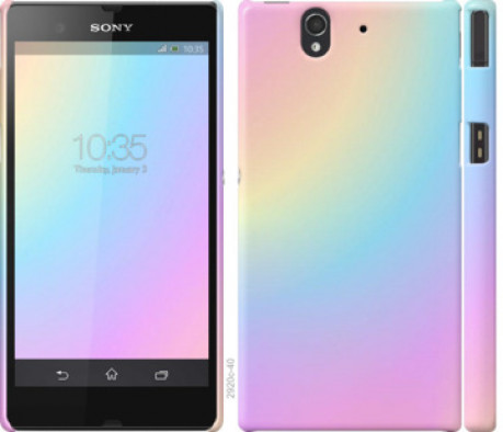 Чохол на Sony Xperia Z C6602 Веселка 2 &quot;2920c-40&quot;