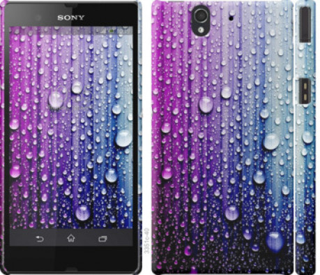 Чохол на Sony Xperia Z C6602 Краплини води &quot;3351c-40&quot;