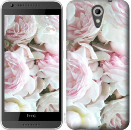 Чехол на HTC Desire 620G Пионы v2 &quot;2706u-187&quot;