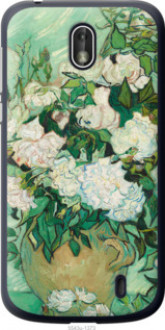 Чохол на Nokia 1 Вінсент Ван Гог. Ваза з трояндами &quot;5543u-1373&quot;