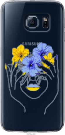 Чехол на Samsung Galaxy S6 G920 Девушка v4 &quot;5276u-80&quot;