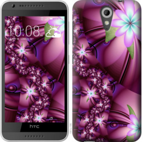 Чехол на HTC Desire 620G Цветочная мозаика &quot;1961u-187&quot;