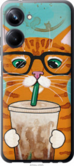 Чохол на Realme 10 Pro Зеленоокий кіт в окулярах &quot;4054u-2945&quot;