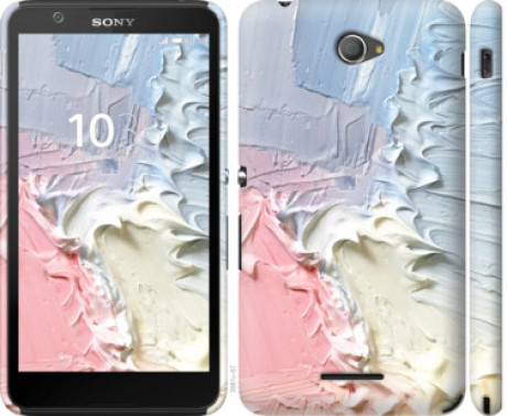 Чохол на Sony Xperia E4 Dual E2115 Пастель &quot;3981c-87&quot;