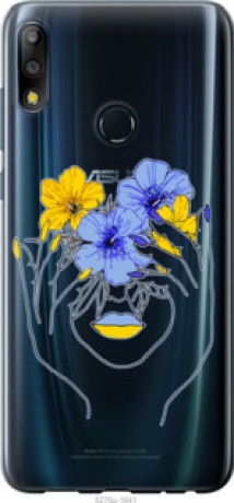 Чехол на Asus Zenfone Max Pro M2 ZB631KL Девушка v4 &quot;5276u-1641&quot;